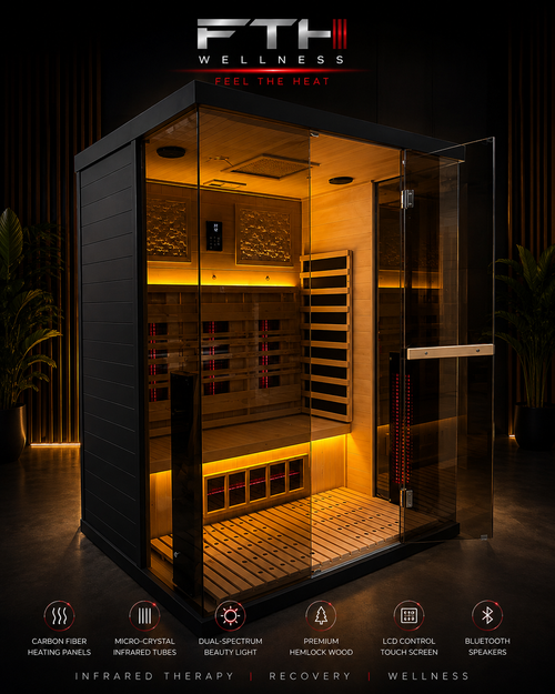 FTH Ember™ 2-Person Full Spectrum Infrared Sauna